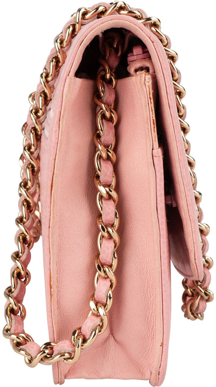 Chanel Chanel Caviar Leather Wallet on Chain CC Crossbody Bag Rood