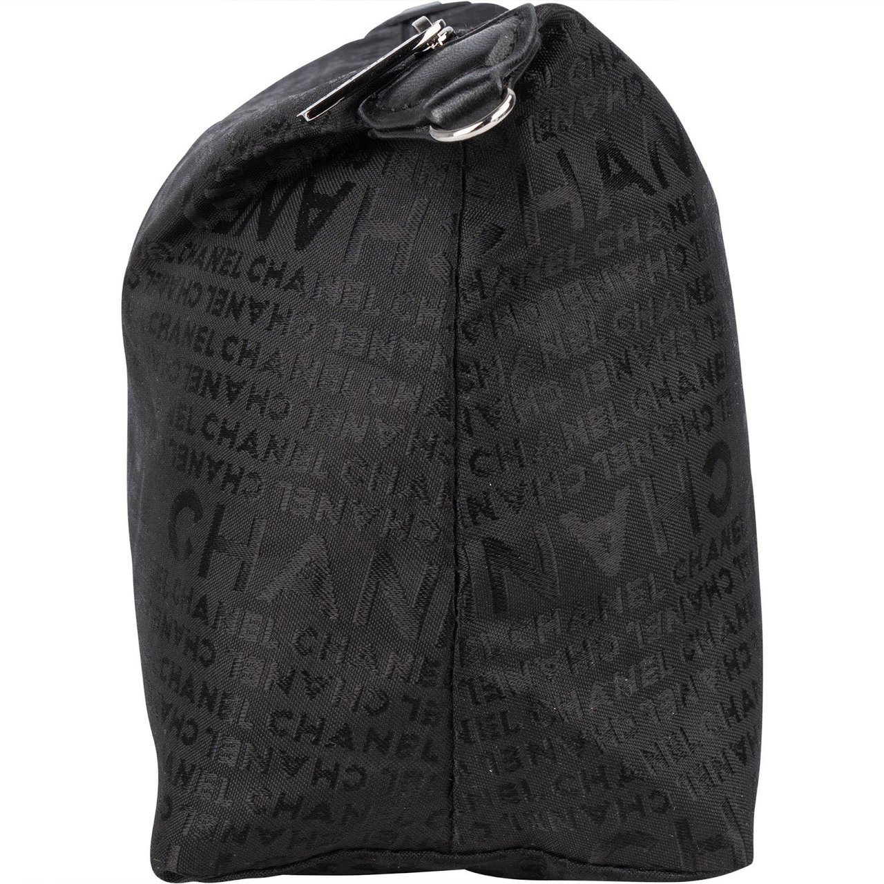 Chanel Chanel Monogram Nylon New Travel Line Bag Pouch Zwart