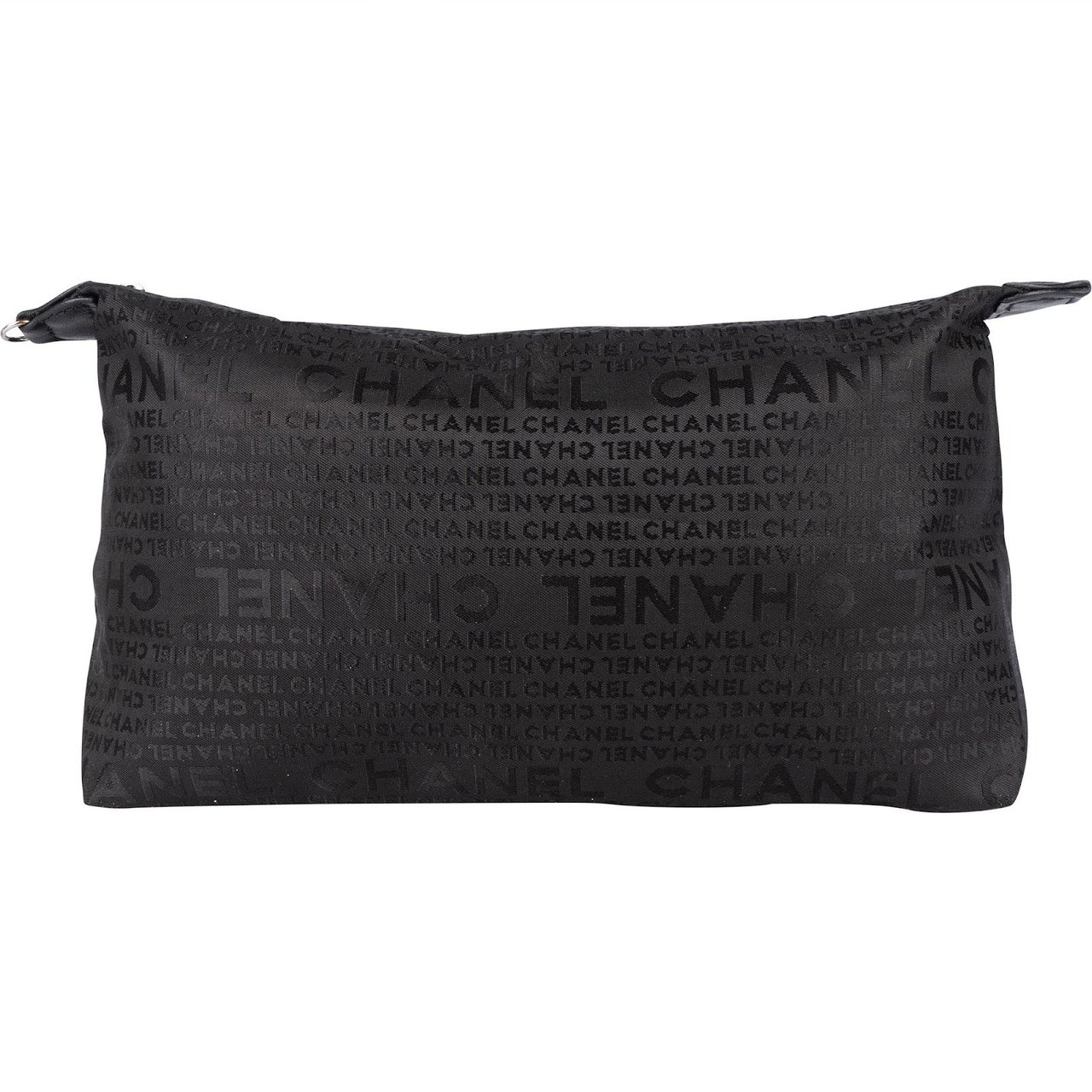 Chanel Chanel Monogram Nylon New Travel Line Bag Pouch Zwart