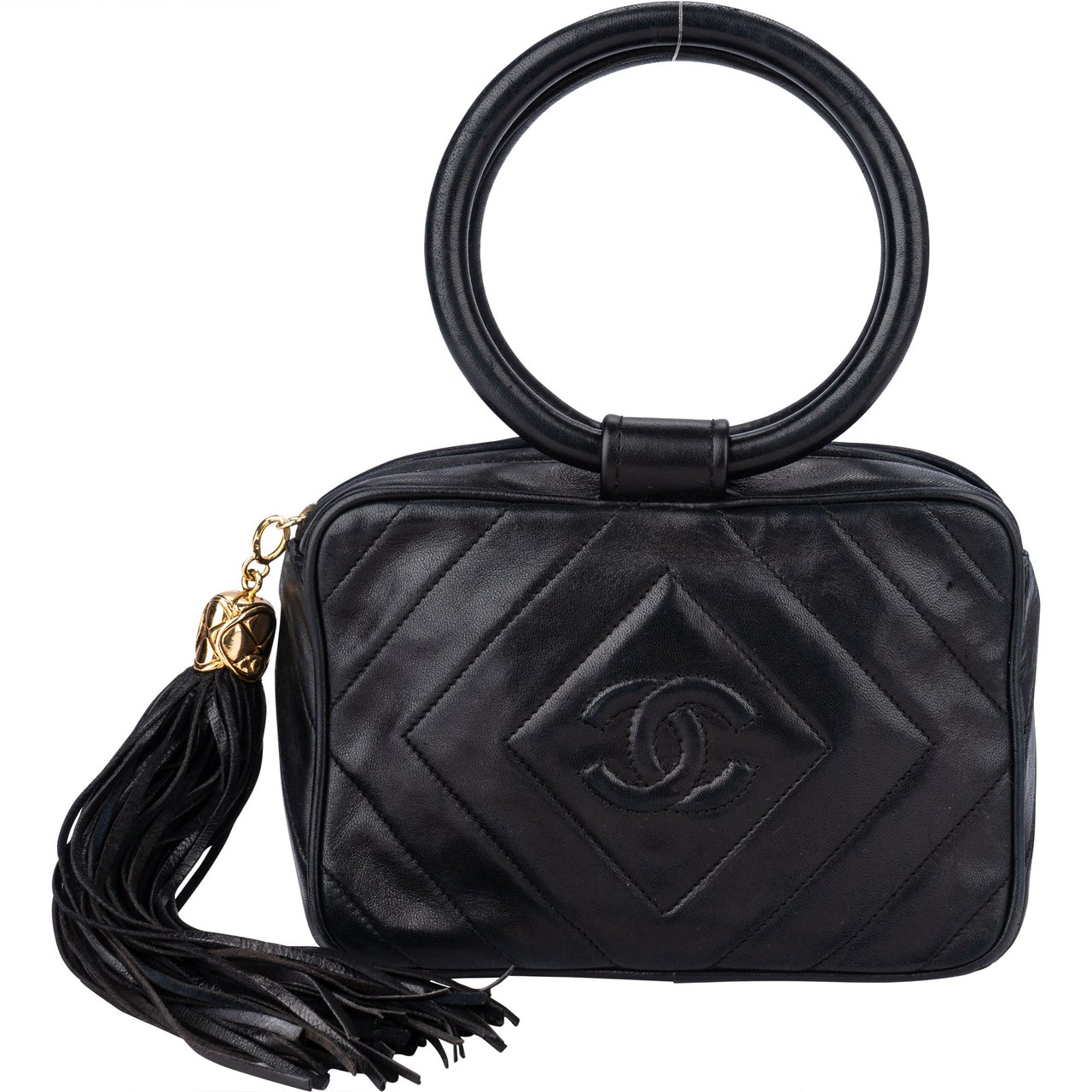 Chanel Chanel Quilted Lambskin Iconic Camera Looping Circle Handbag Divers