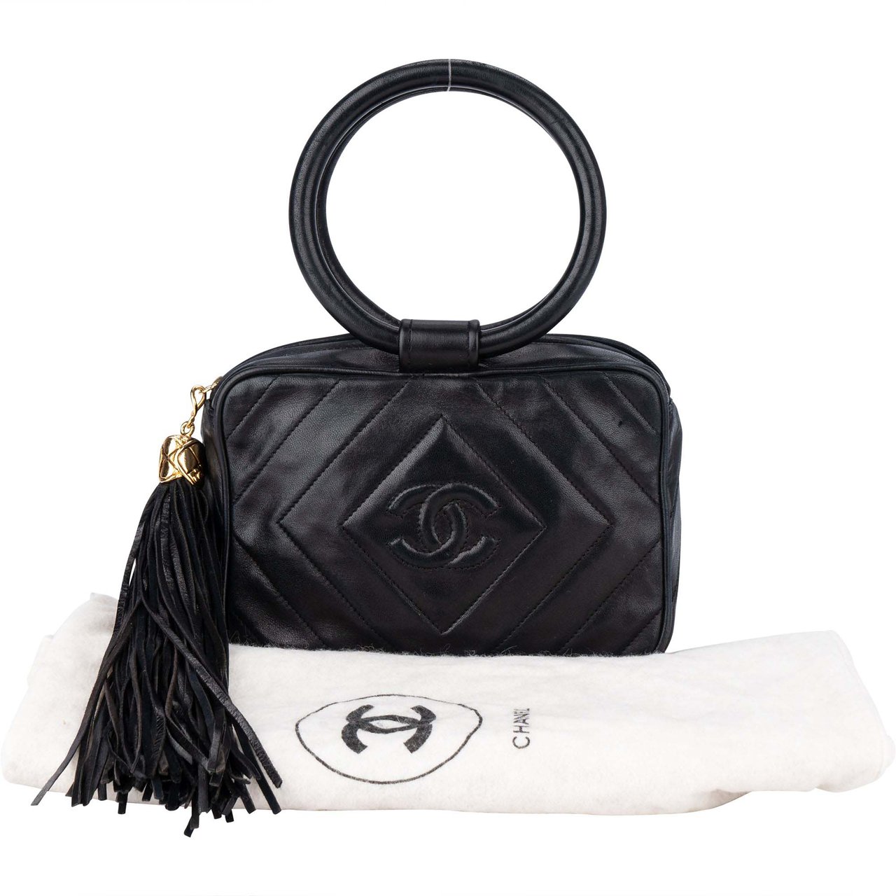 Chanel Chanel Quilted Lambskin Iconic Camera Looping Circle Handbag Divers