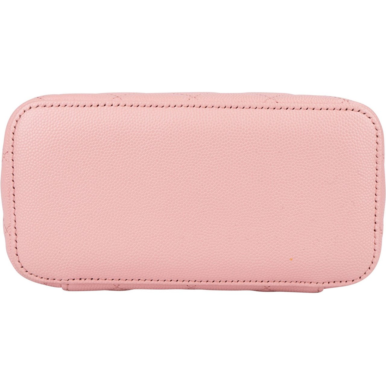 Chanel Chanel Quilted Caviar Leather Vanity Case Crossbody Bag Rood