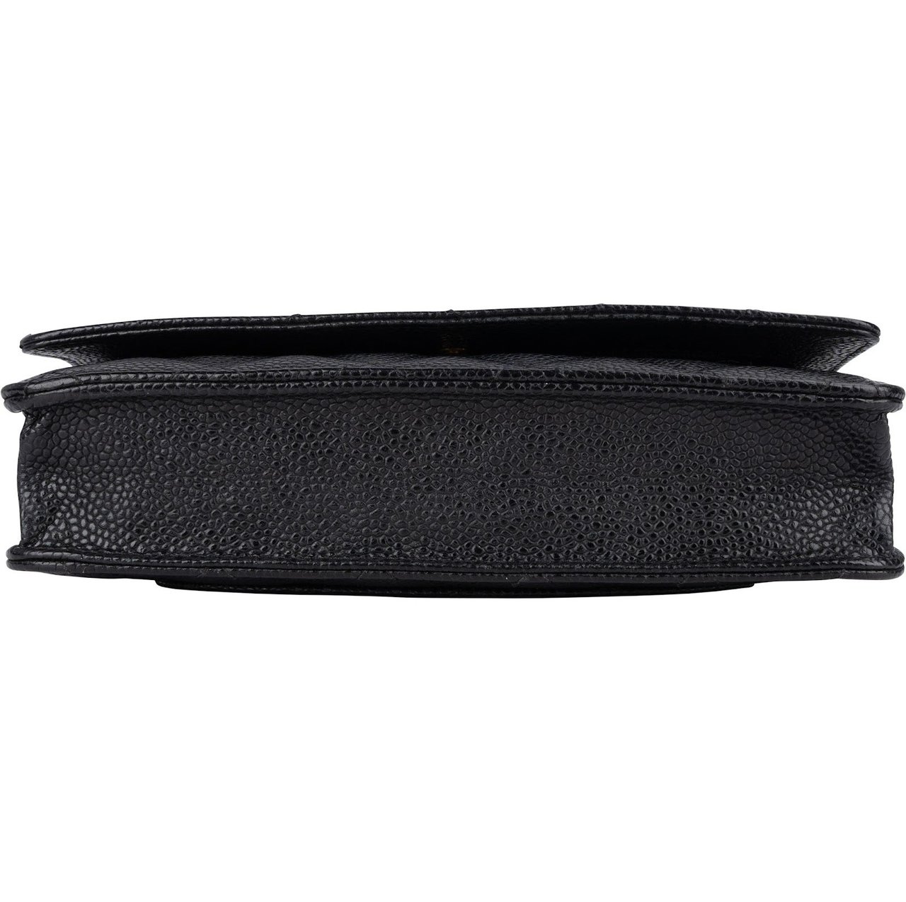 Chanel Chanel Quilted Caviar Leather Wallet On Chain Crossbody Bag Zwart