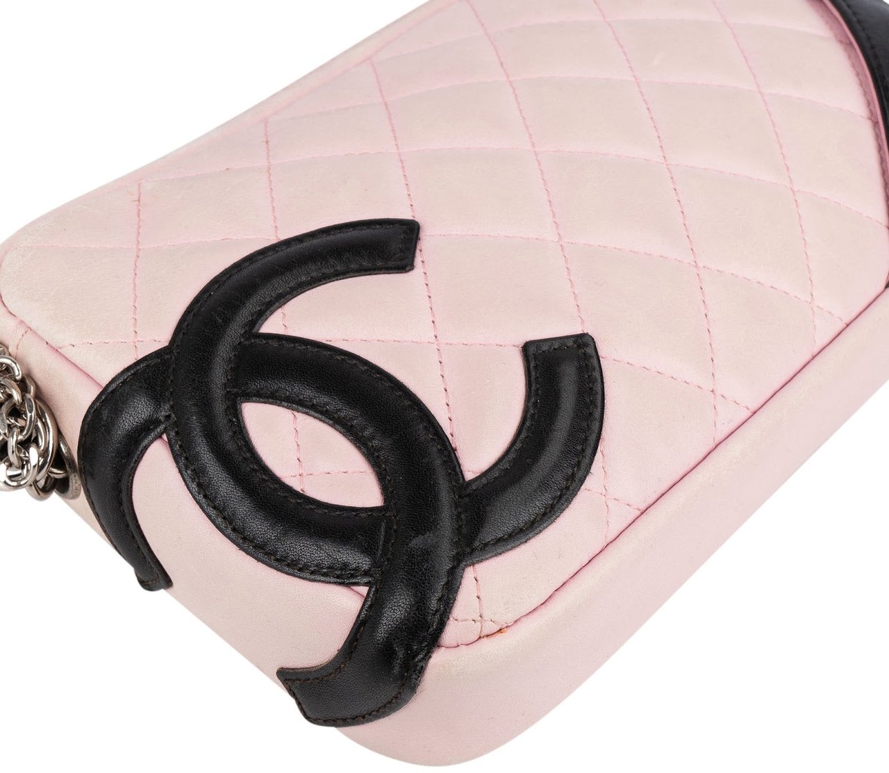 Chanel Chanel Quilted Lambskin Cambon CC Mini Shoulder Bag Rood