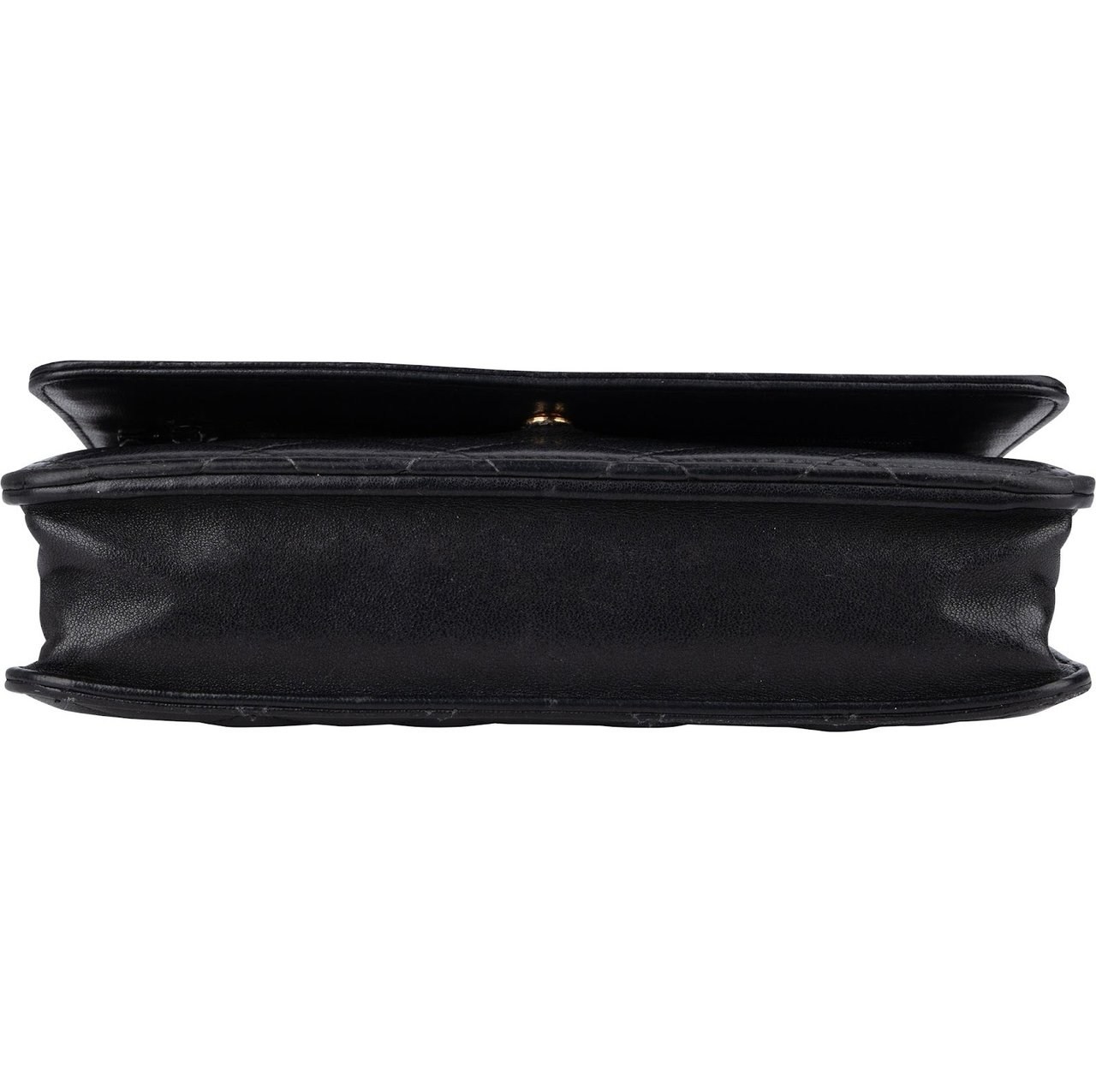 Chanel Chanel Quilted Lambskin CC Wallet On Chain Crossbody Bag Zwart