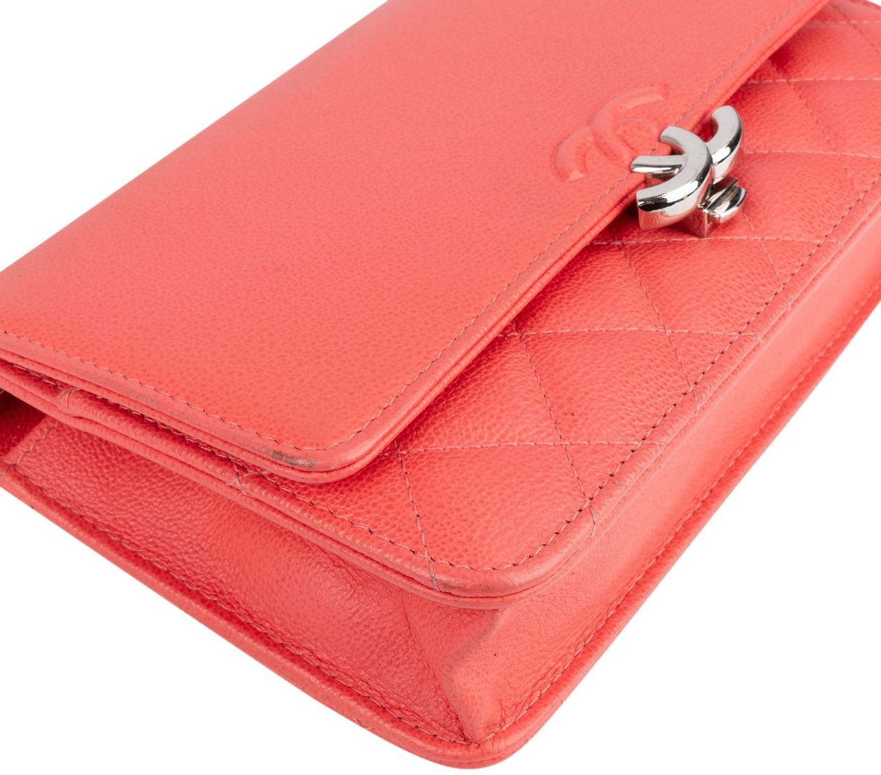 Chanel Chanel Caviar Leather CC Wallet On Chain Crossbody Bag Divers