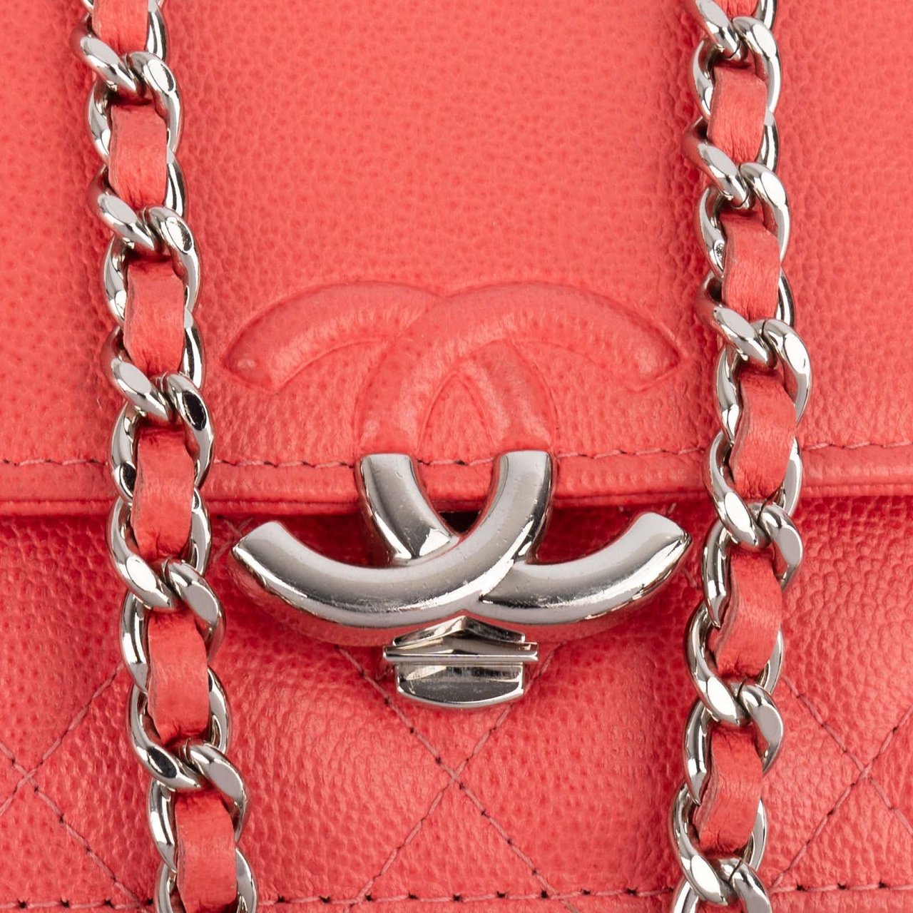 Chanel Chanel Caviar Leather CC Wallet On Chain Crossbody Bag Divers