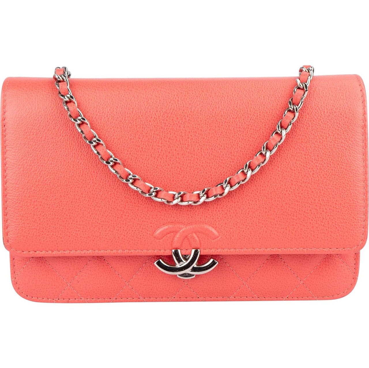 Chanel Chanel Caviar Leather CC Wallet On Chain Crossbody Bag Divers