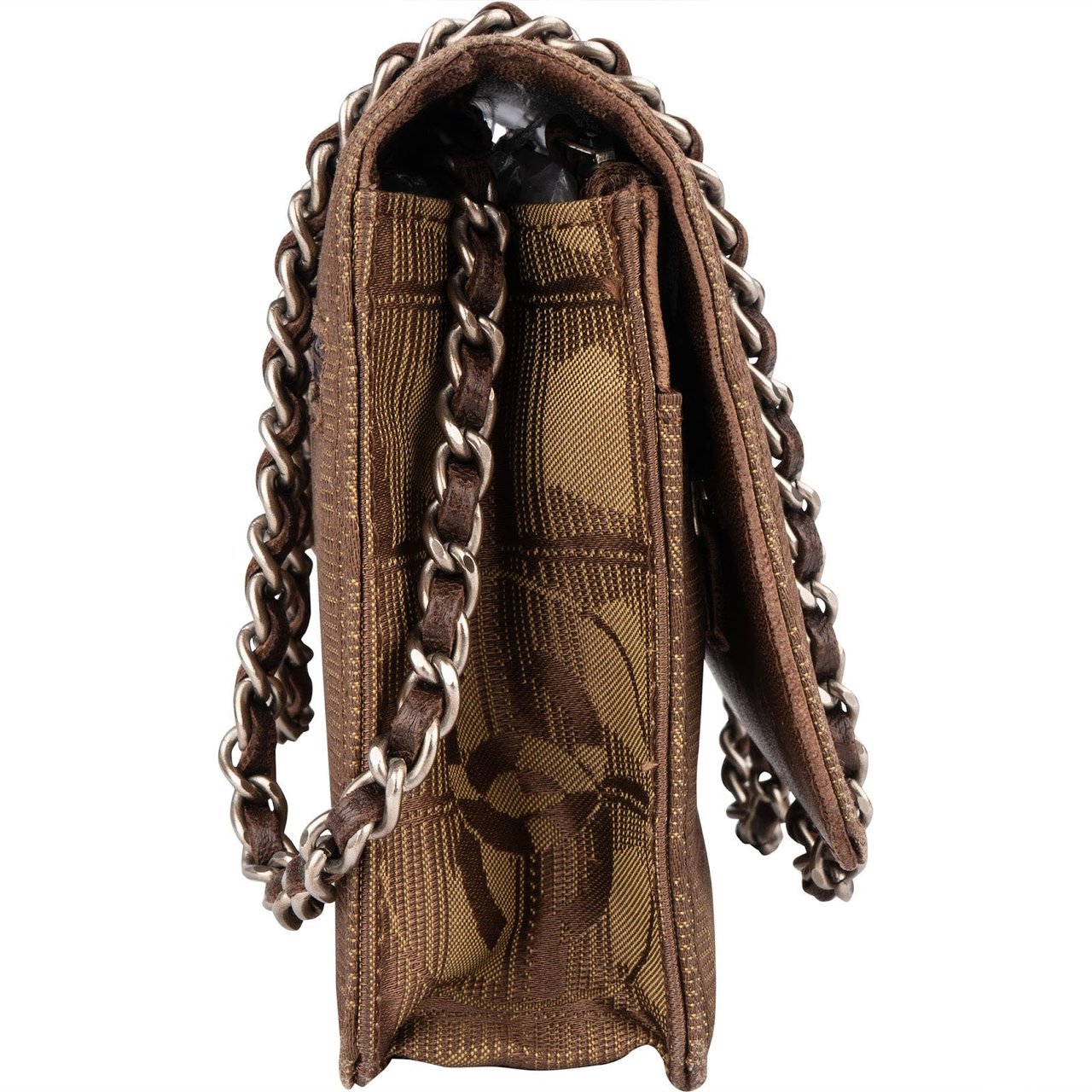 Chanel Chanel Travel Line Monogram Wallet On Chain Crossbody Bag Bruin