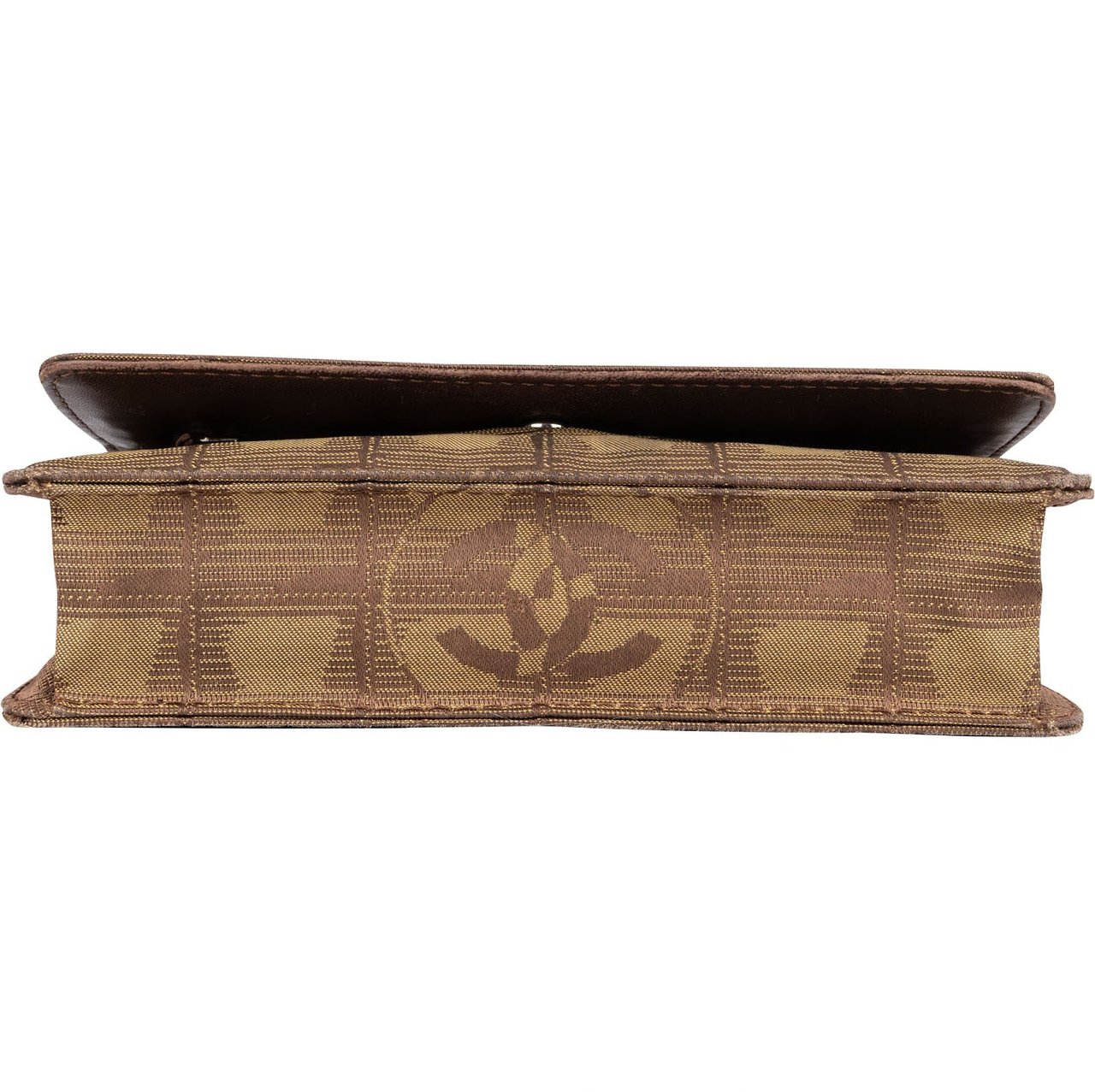 Chanel Chanel Travel Line Monogram Wallet On Chain Crossbody Bag Bruin