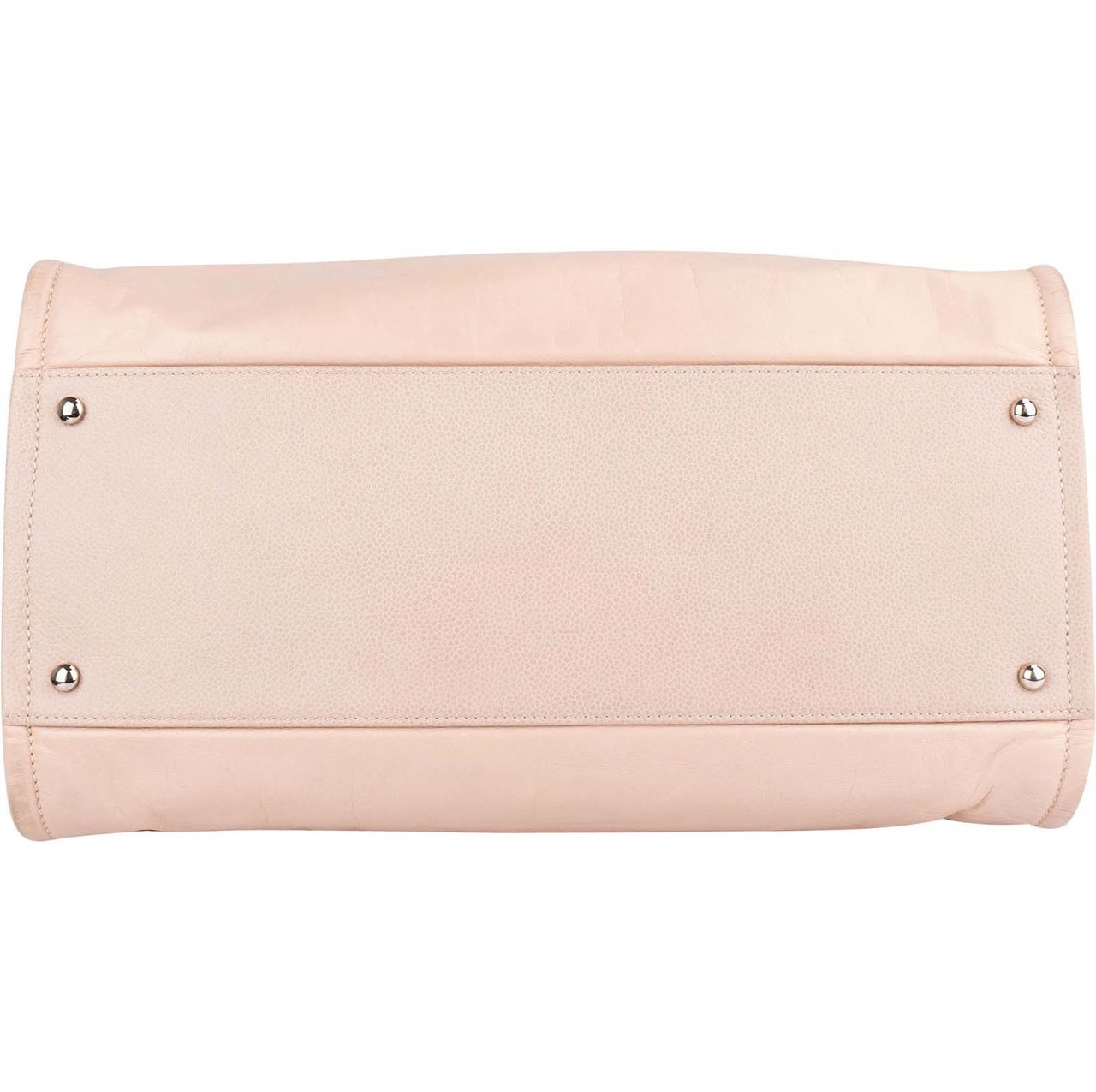 Chanel Chanel Rose Leather Shopper Deauville Shoulder Bag Rood