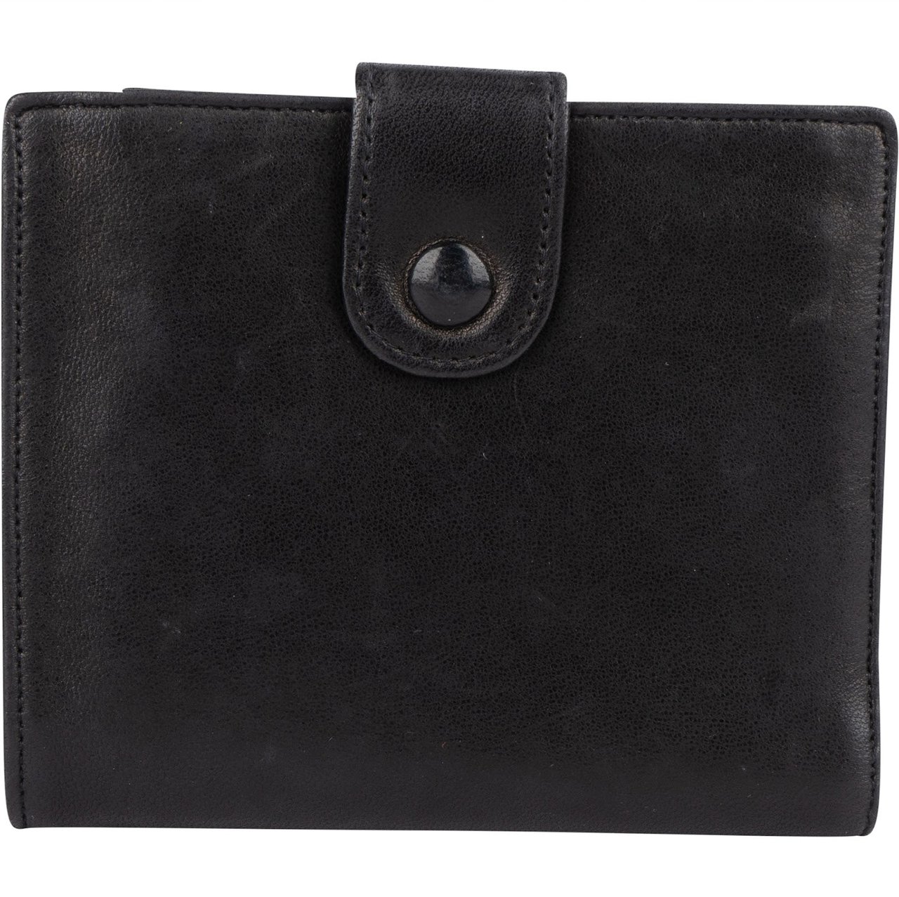 Chanel Chanel Noir Lambskin CC Wallet Zwart