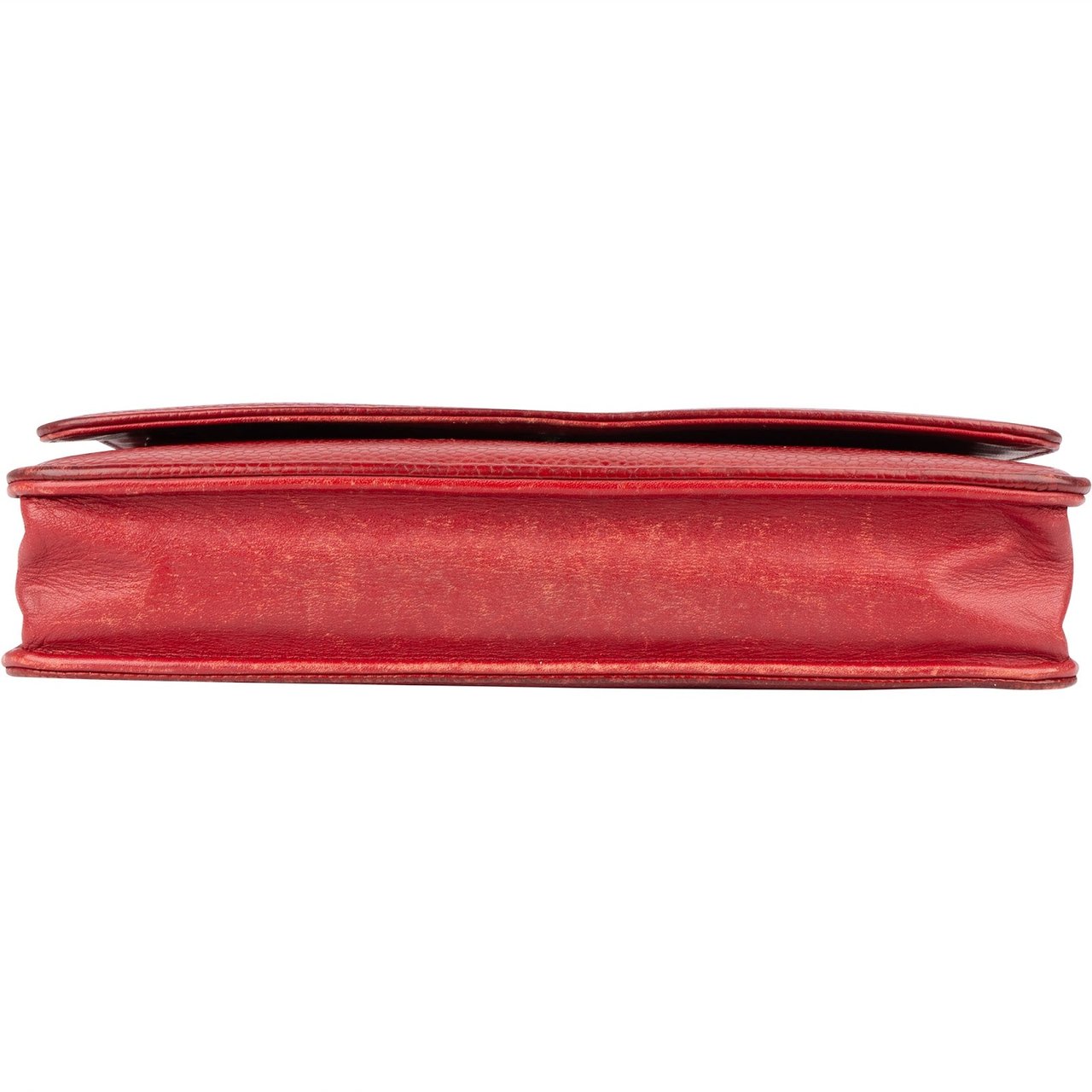 Chanel Chanel Caviar Leather CC Wallet On Chain Crossbody Bag Rood