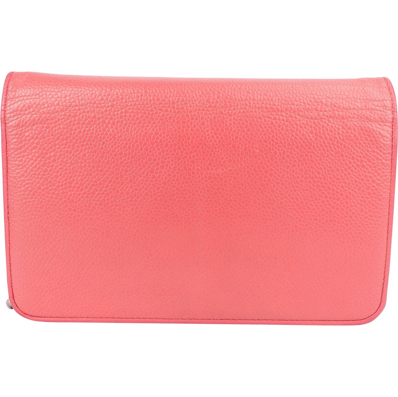 Chanel Chanel Caviar Leather CC Wallet On Chain Crossbody Bag Rood