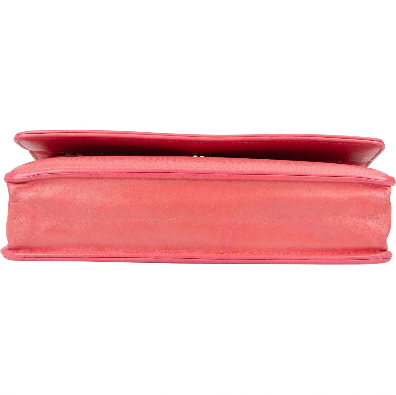 Chanel Chanel Caviar Leather CC Wallet On Chain Crossbody Bag Rood