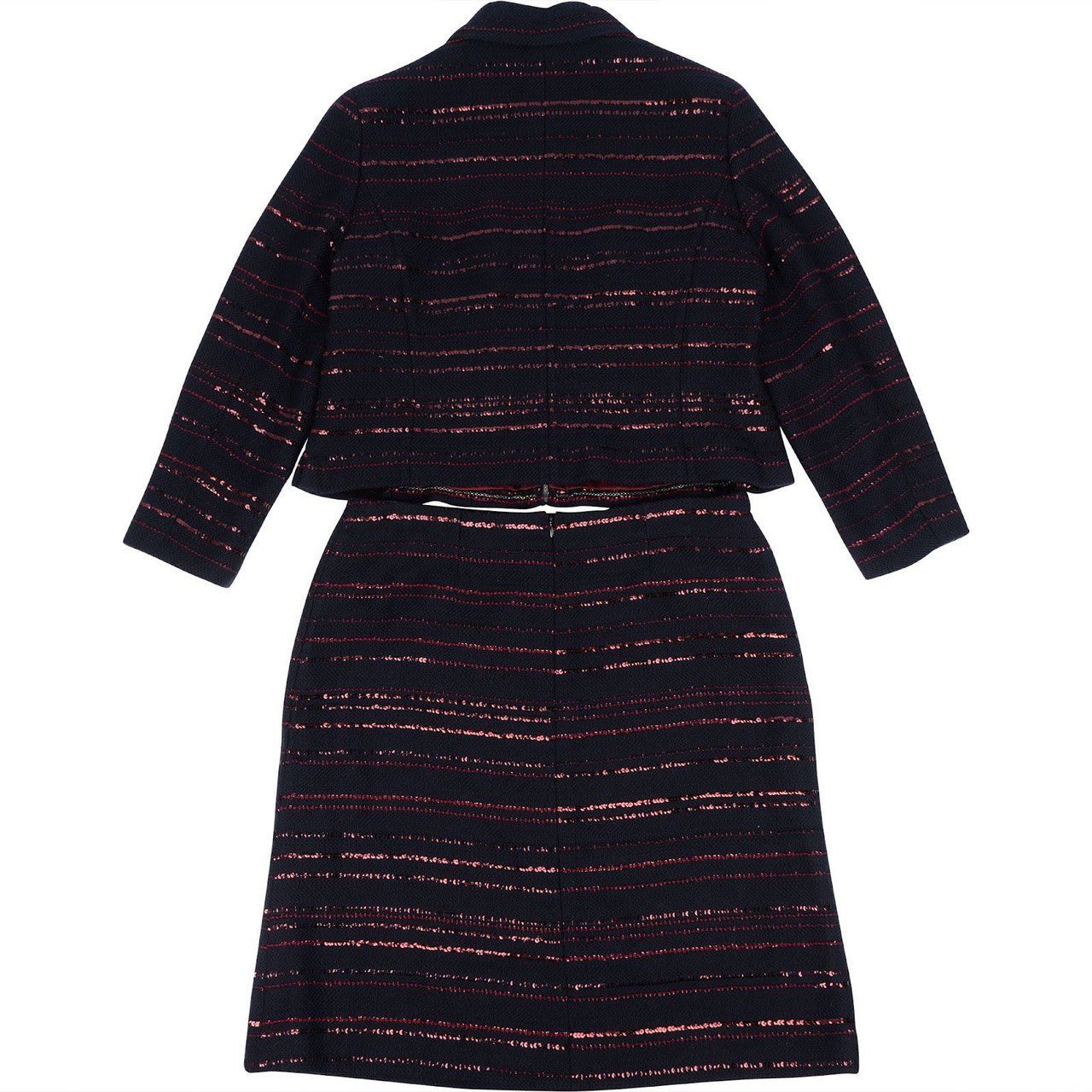 Chanel Multicolor Sequin Tweed Runway Costume Set (FR 44 / DE 42) Divers