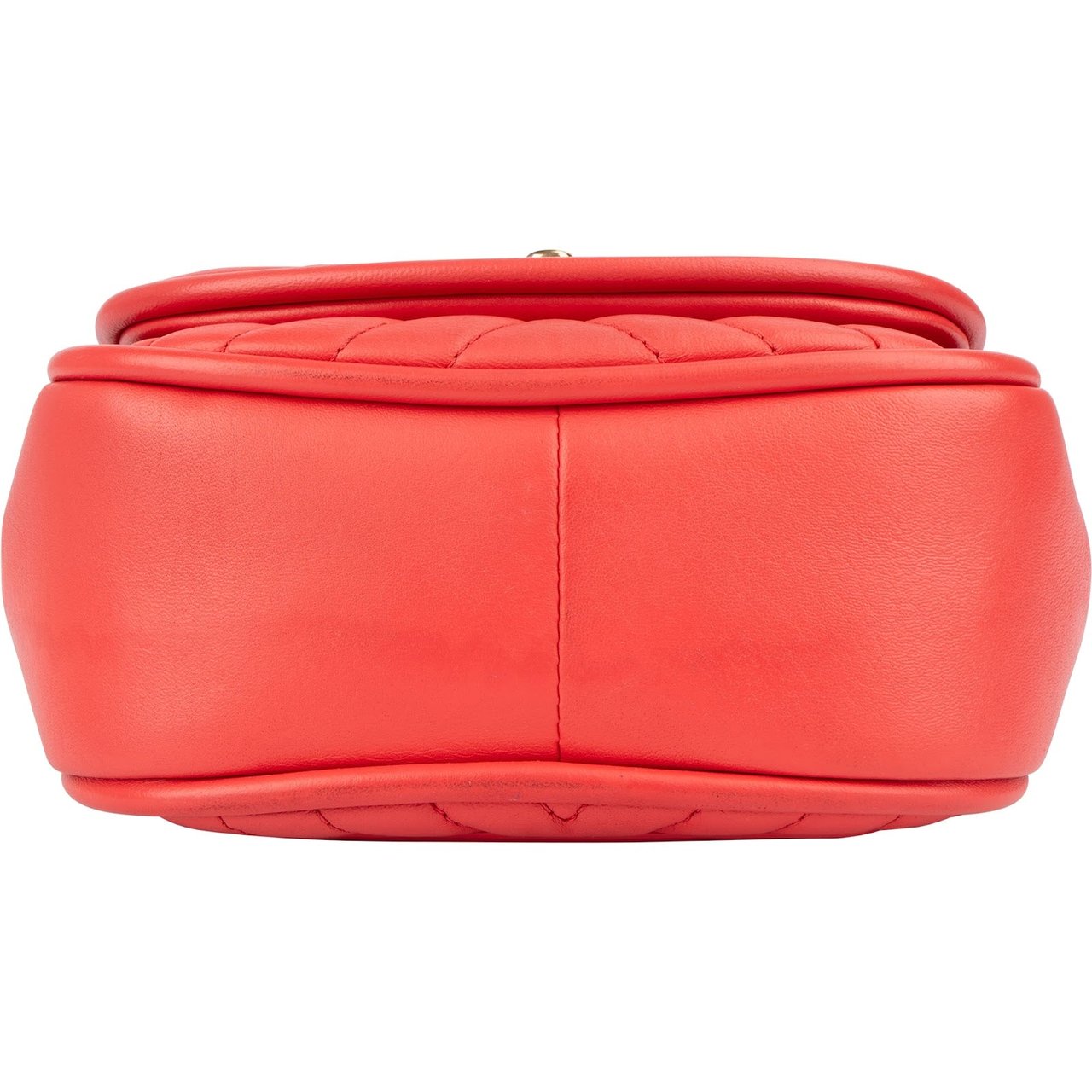 Chanel Chanel Chevron Lambskin Single Flap Top Handle Crossbody Bag Rood