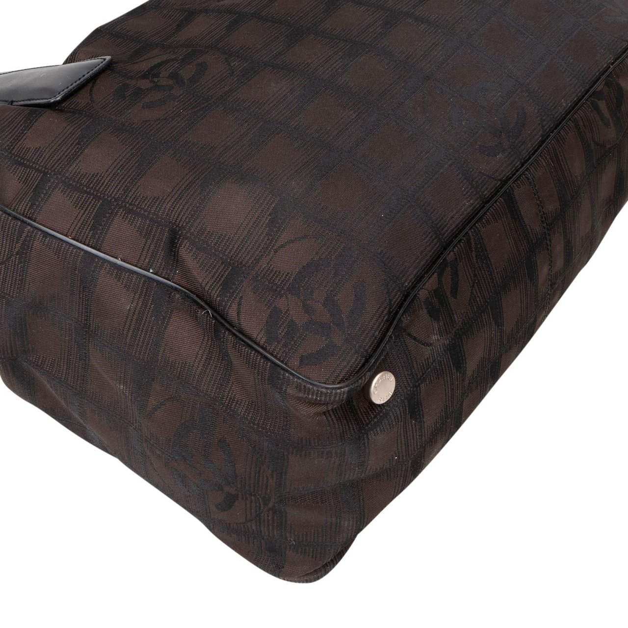 Chanel Chanel Monogram Travel Line Handbag Bruin