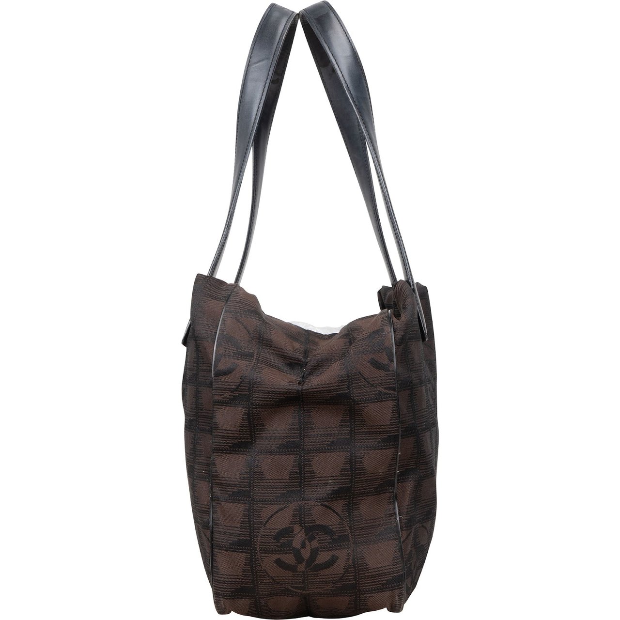 Chanel Chanel Monogram Travel Line Handbag Bruin