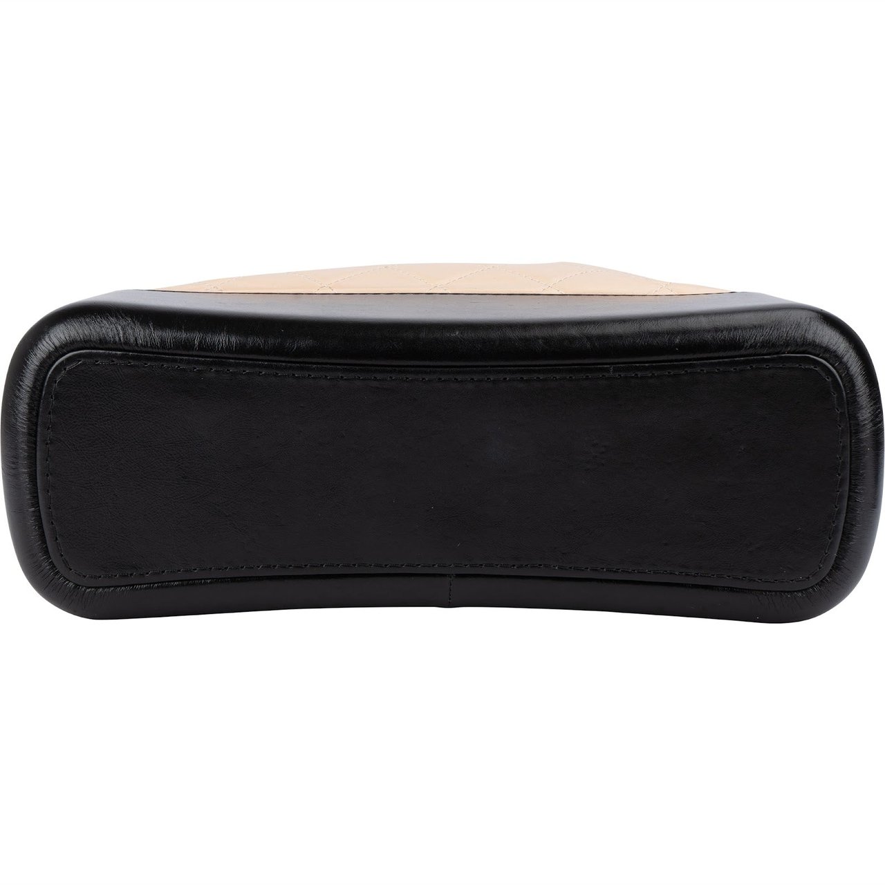 Chanel Chanel Quilted Lambskin Gabrielle Hobo Crossbody Bag Beige