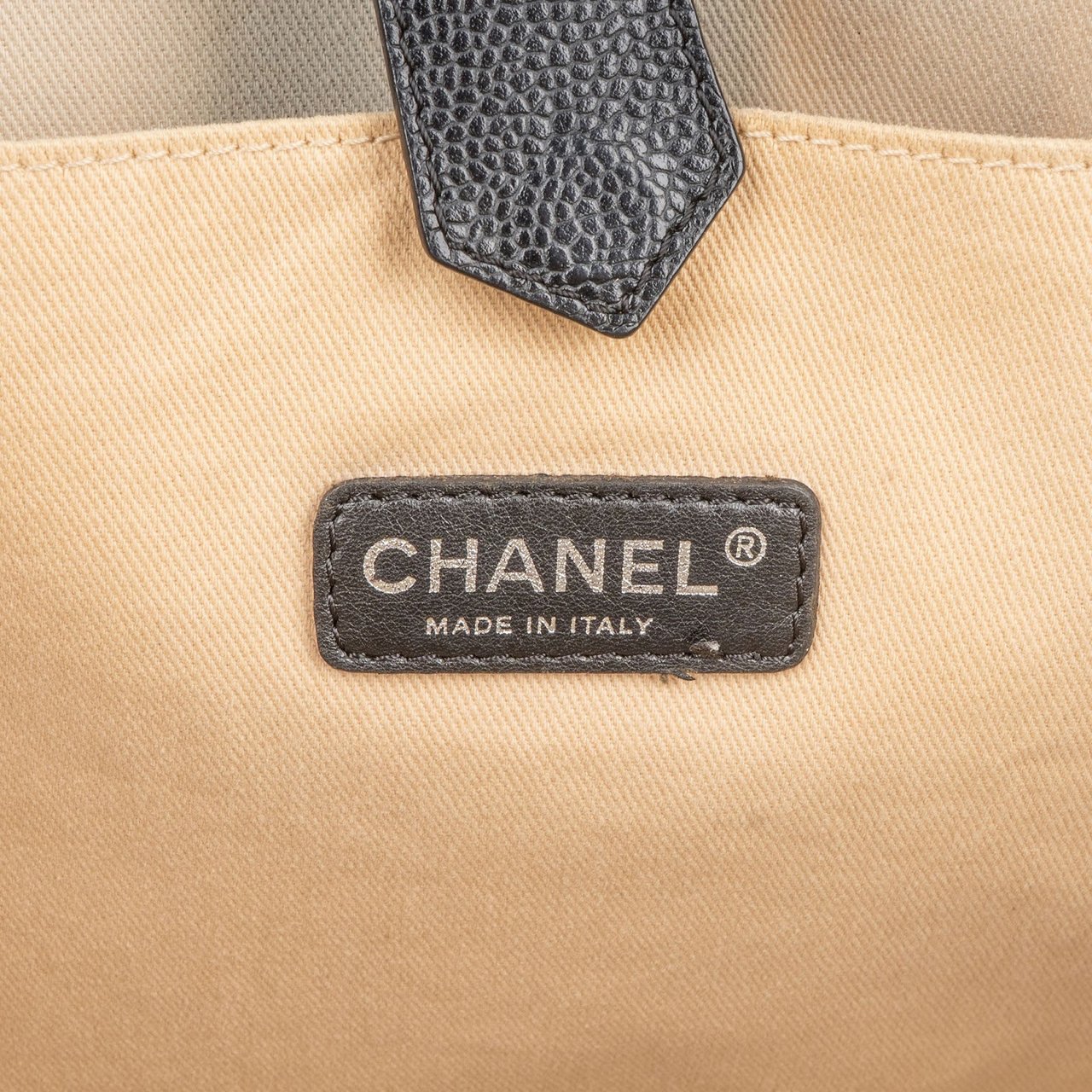 Chanel Central Station Grand Shopping Cambon Tote Handbag Beige