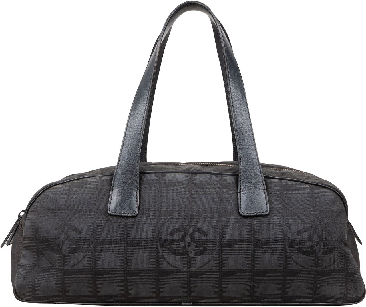 Chanel Chanel Monogram Travel Line Handbag Zwart