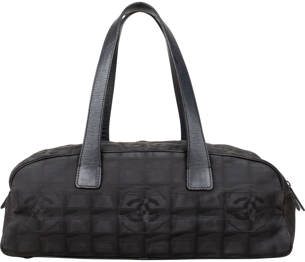 Chanel Chanel Monogram Travel Line Handbag Zwart