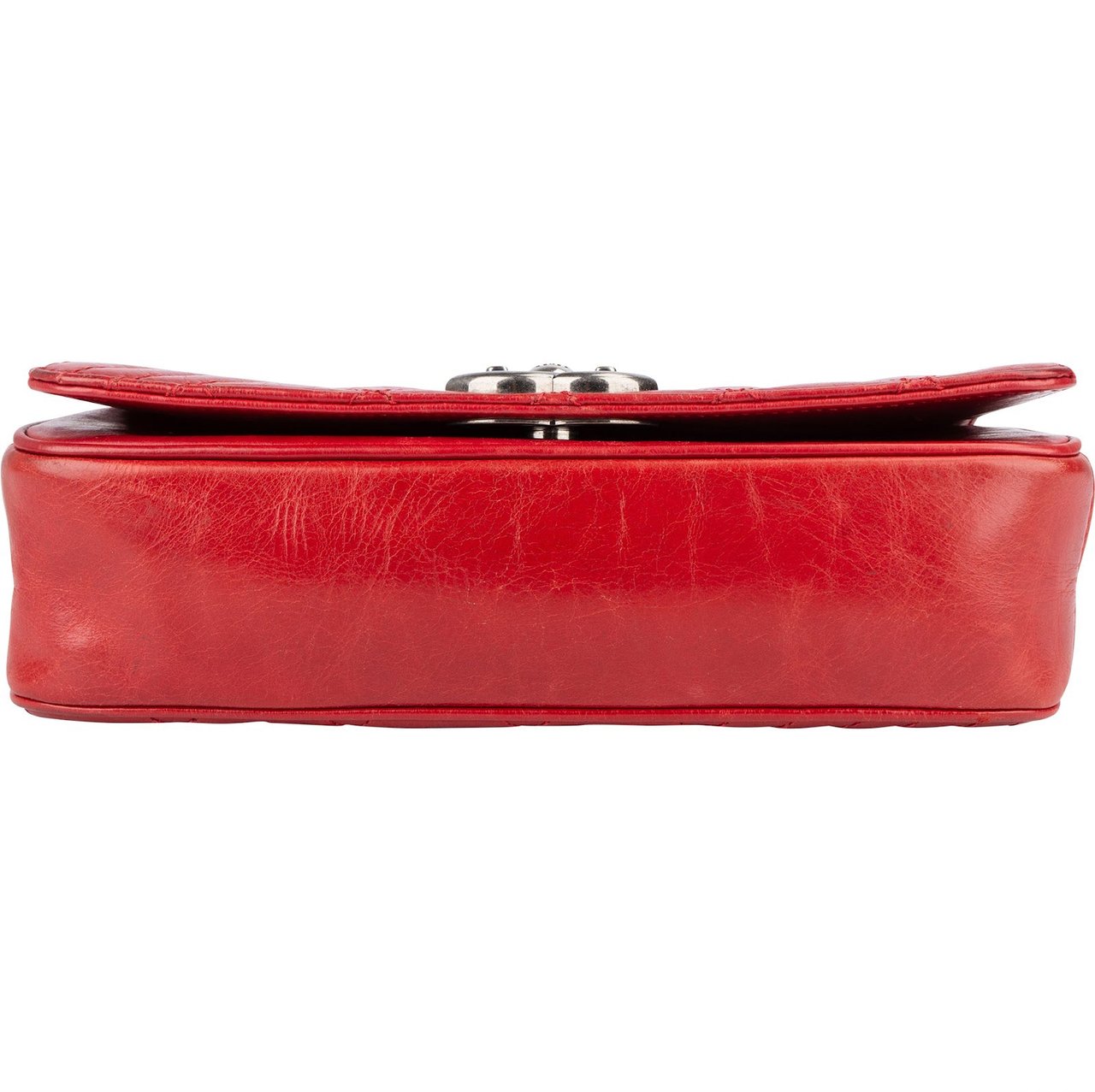 Chanel Chanel Quilted Calfskin Leather Boy Single Flap Crossbody Bag Rood