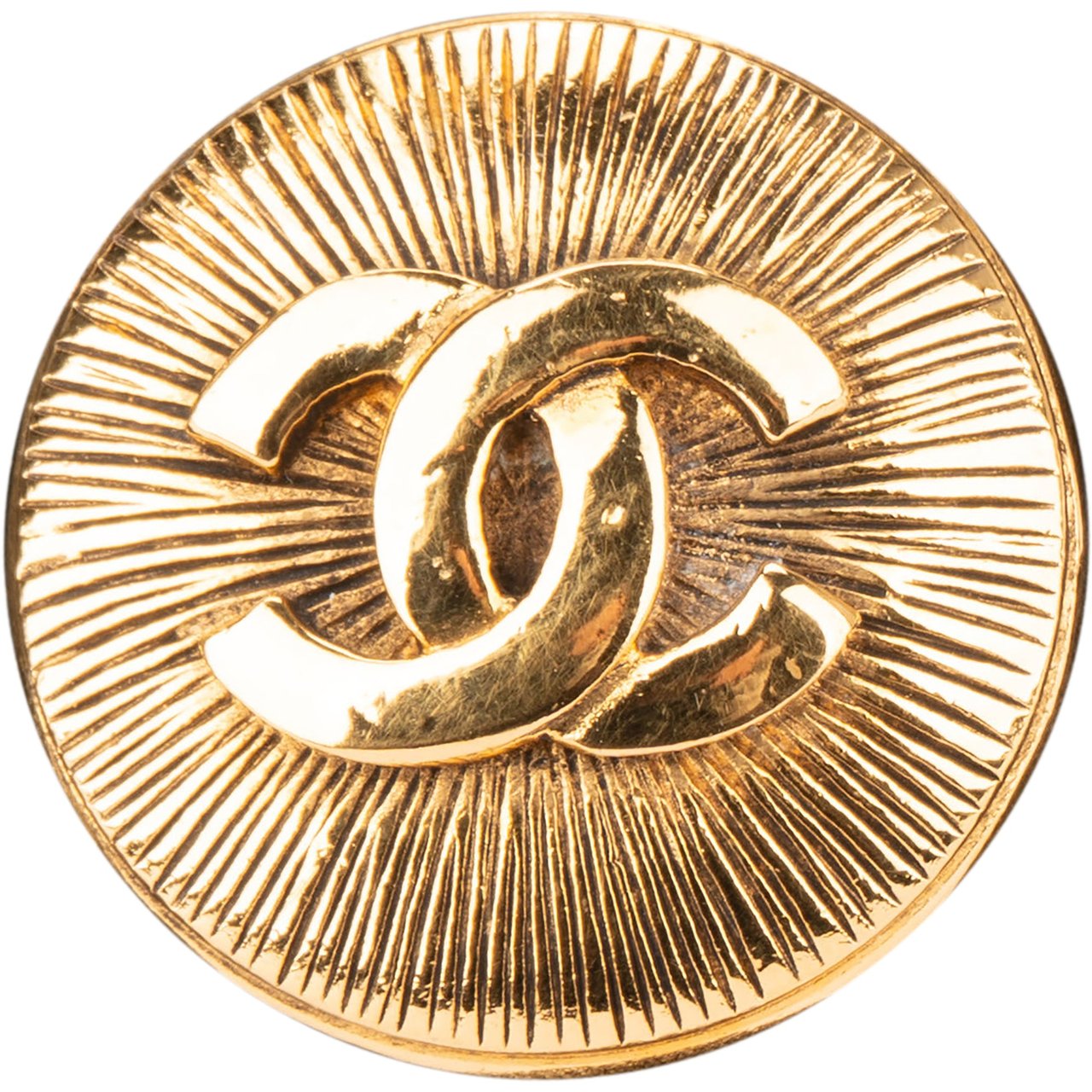 Chanel Chanel Golden CC Starburst Brooch Divers