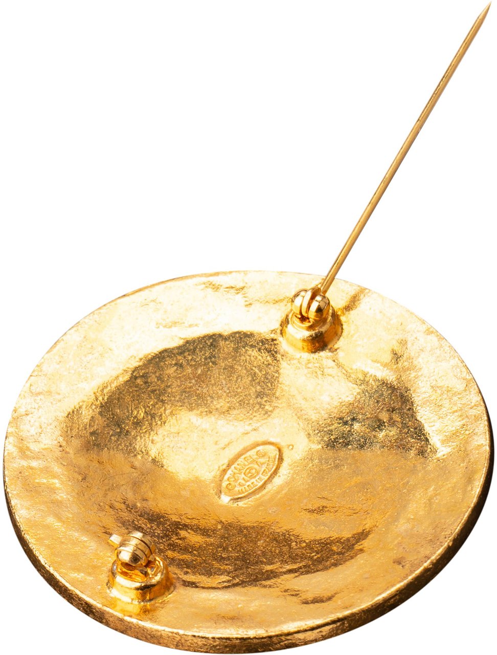 Chanel Chanel Golden Coco Mark Brooch Divers