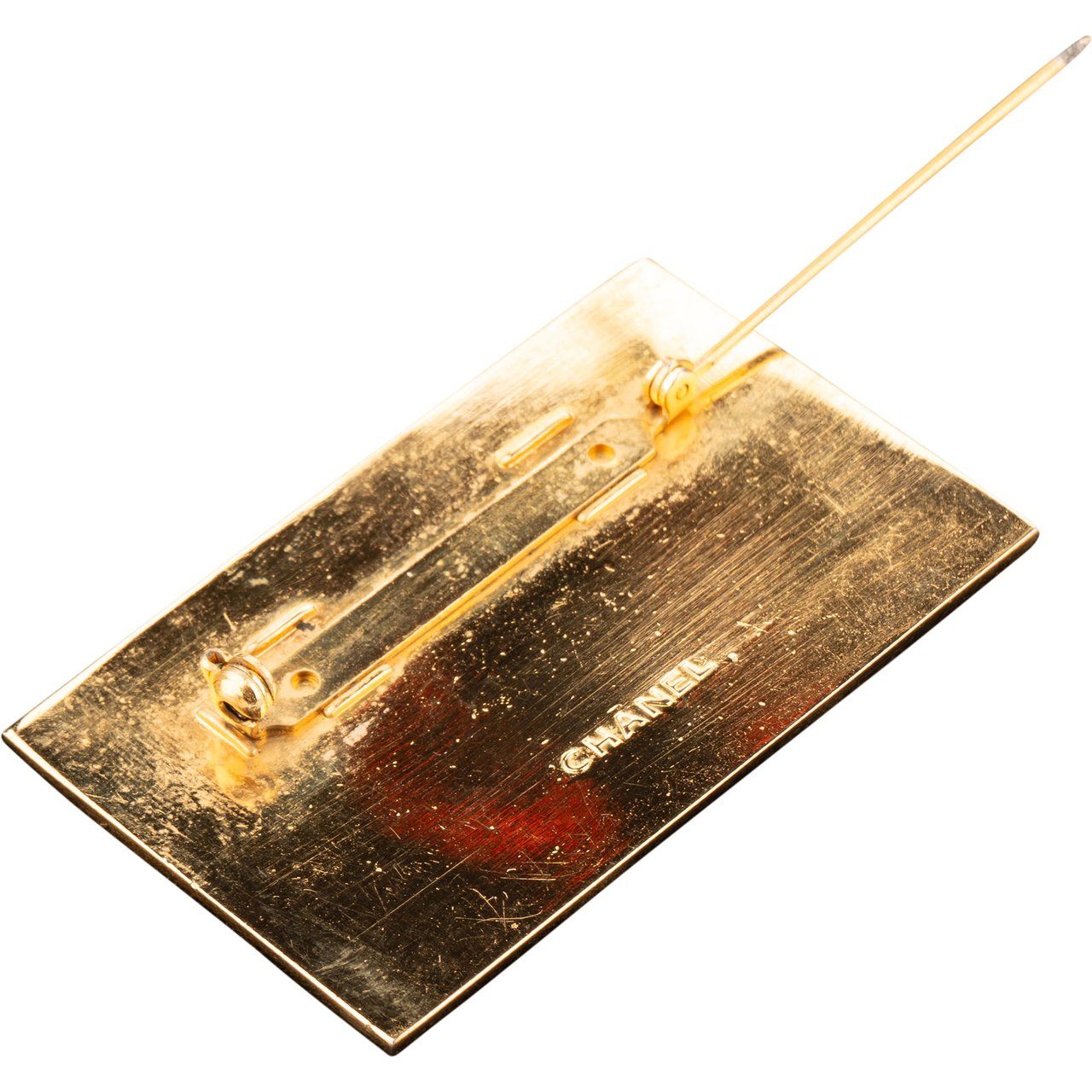 Chanel Chanel Golden Paris Badge Brooch Divers