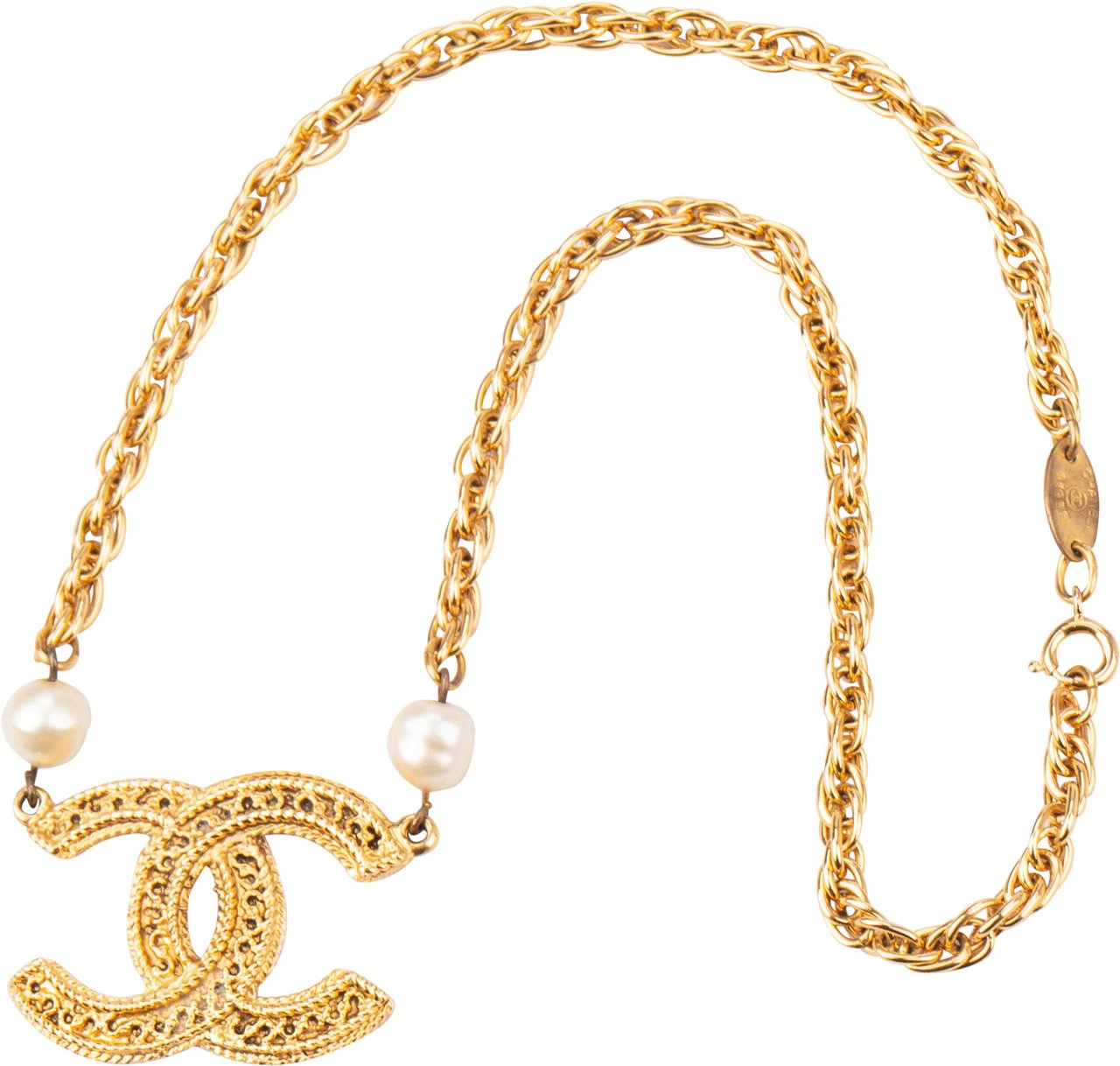 Chanel Chanel Golden Pearls Coco Collier Divers