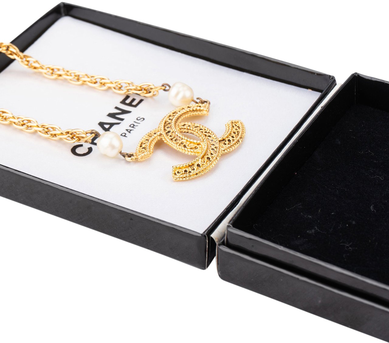 Chanel Chanel Golden Pearls Coco Collier Divers