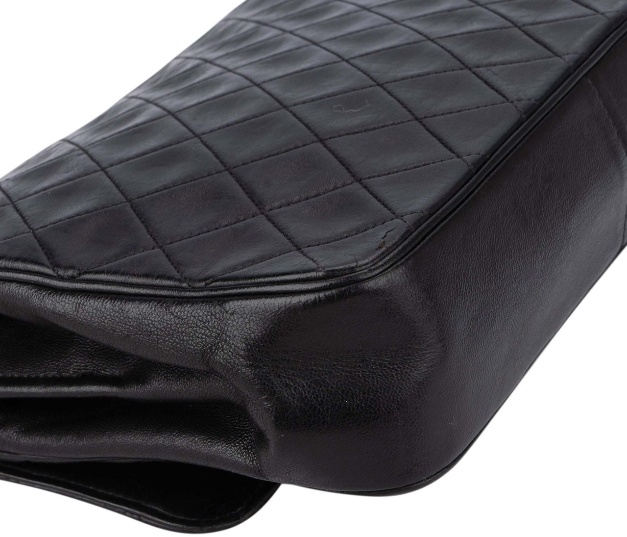 Chanel Chanel Quilted Lambskin 24K Gold Single Flap Divers