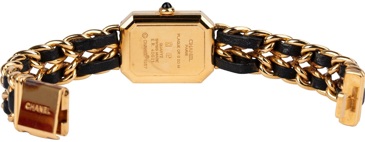 Chanel Chanel Gold Tone Première Watch (M) H0001 Women Watch Goud