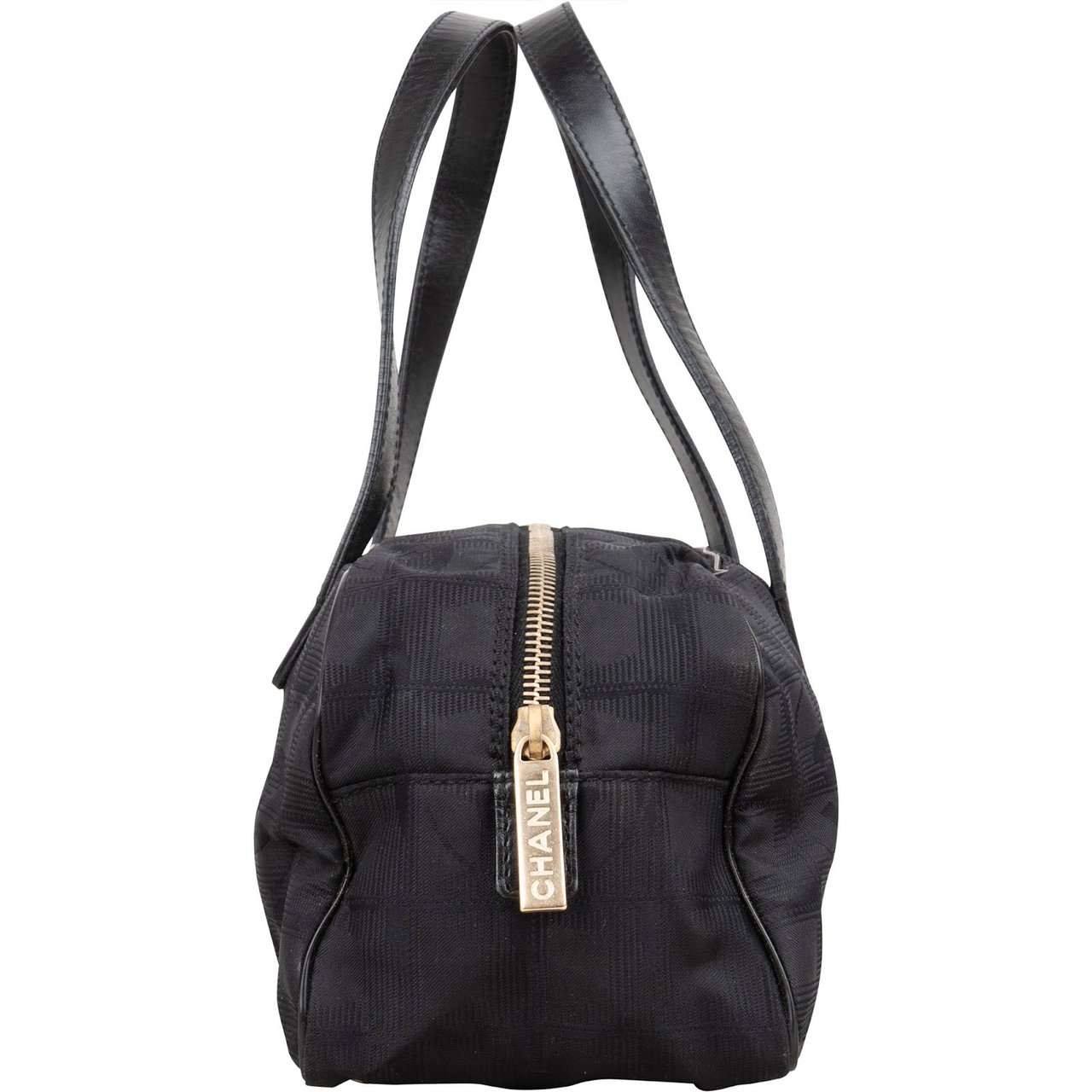 Chanel Chanel Travel Line Monogram Handbag Zwart