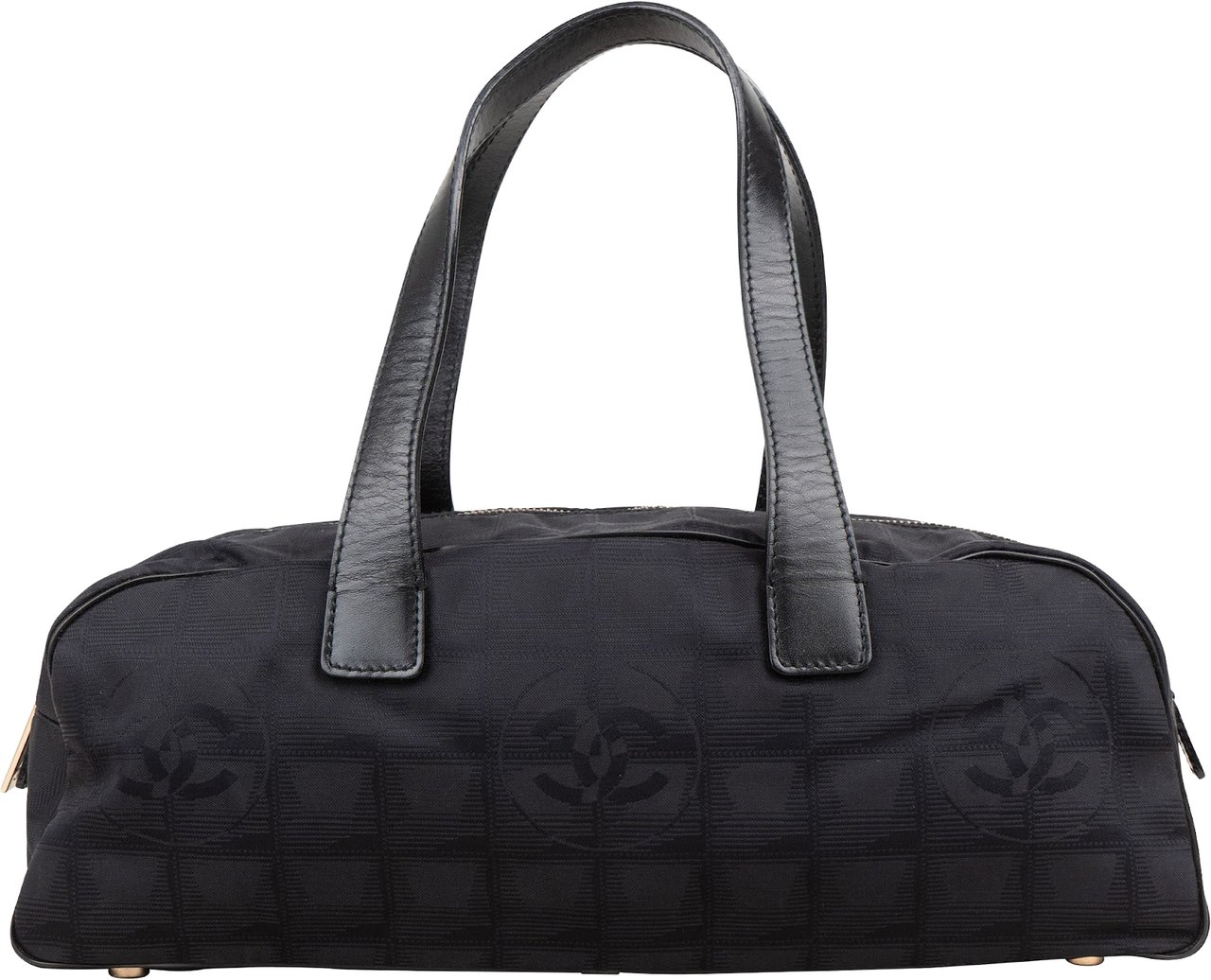 Chanel Travel Line Monogram Handbag Zwart