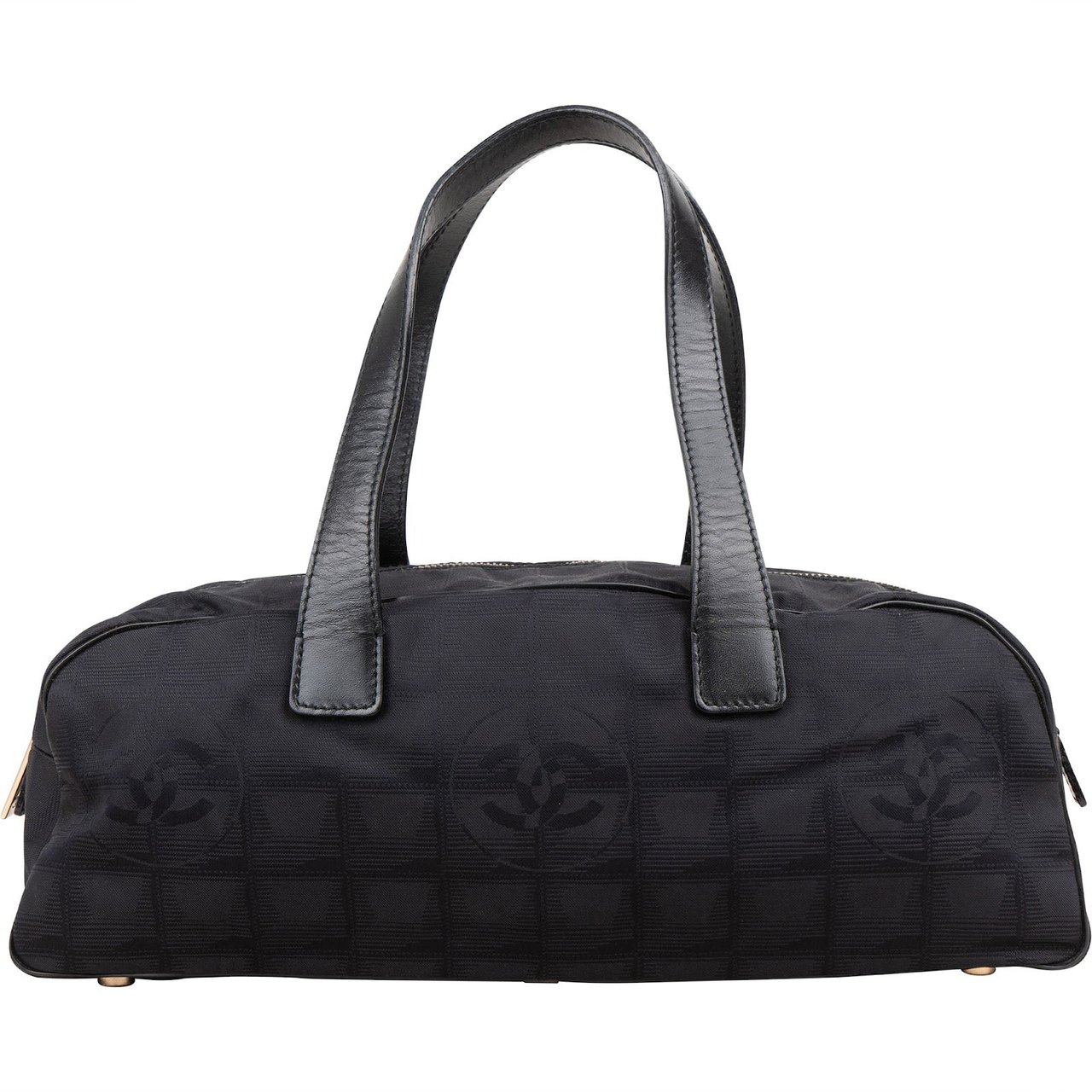 Chanel Chanel Travel Line Monogram Handbag Zwart