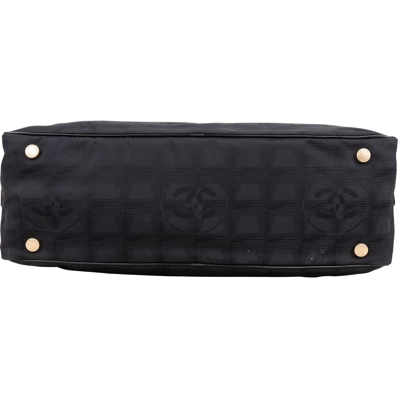Chanel Travel Line Monogram Handbag Zwart