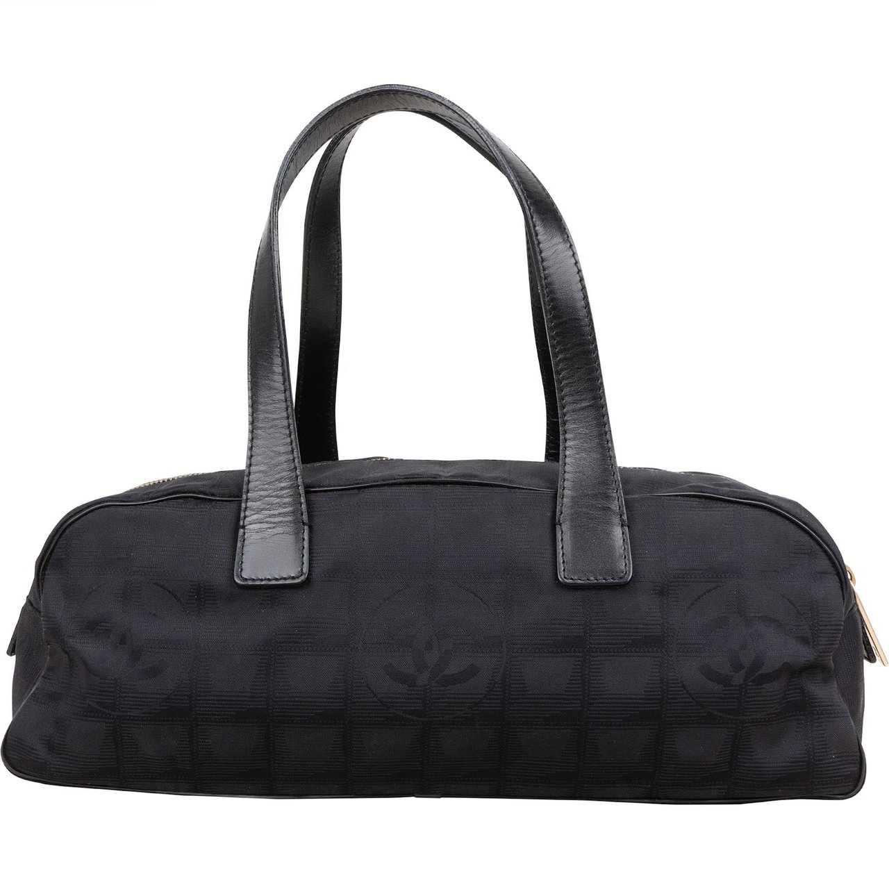 Chanel Chanel Travel Line Monogram Handbag Zwart