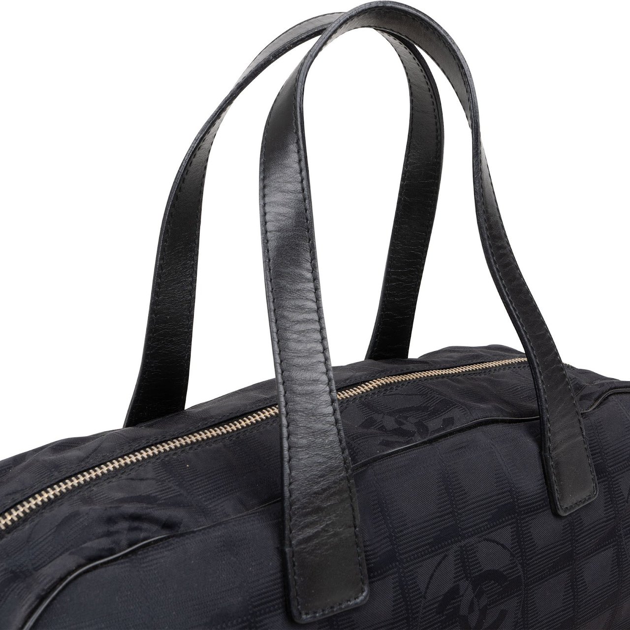Chanel Travel Line Monogram Handbag Zwart