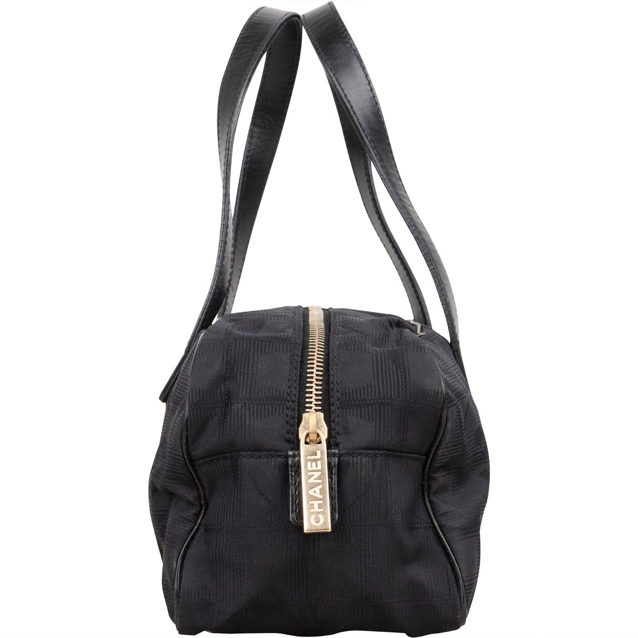 Chanel Travel Line Monogram Handbag Zwart