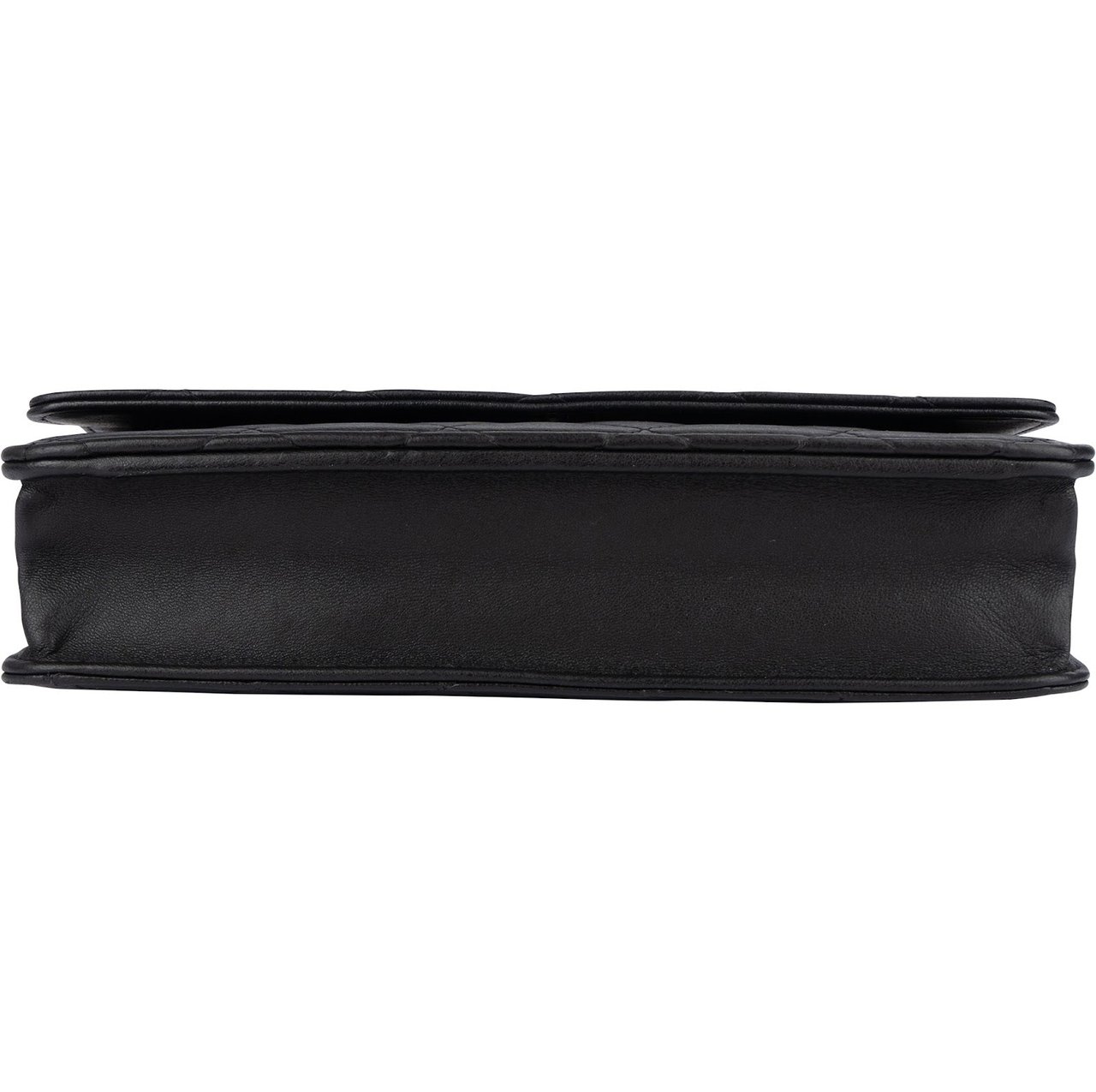 Chanel Quilted Lambskin Wallet On Chain Crossbody Bag Zwart