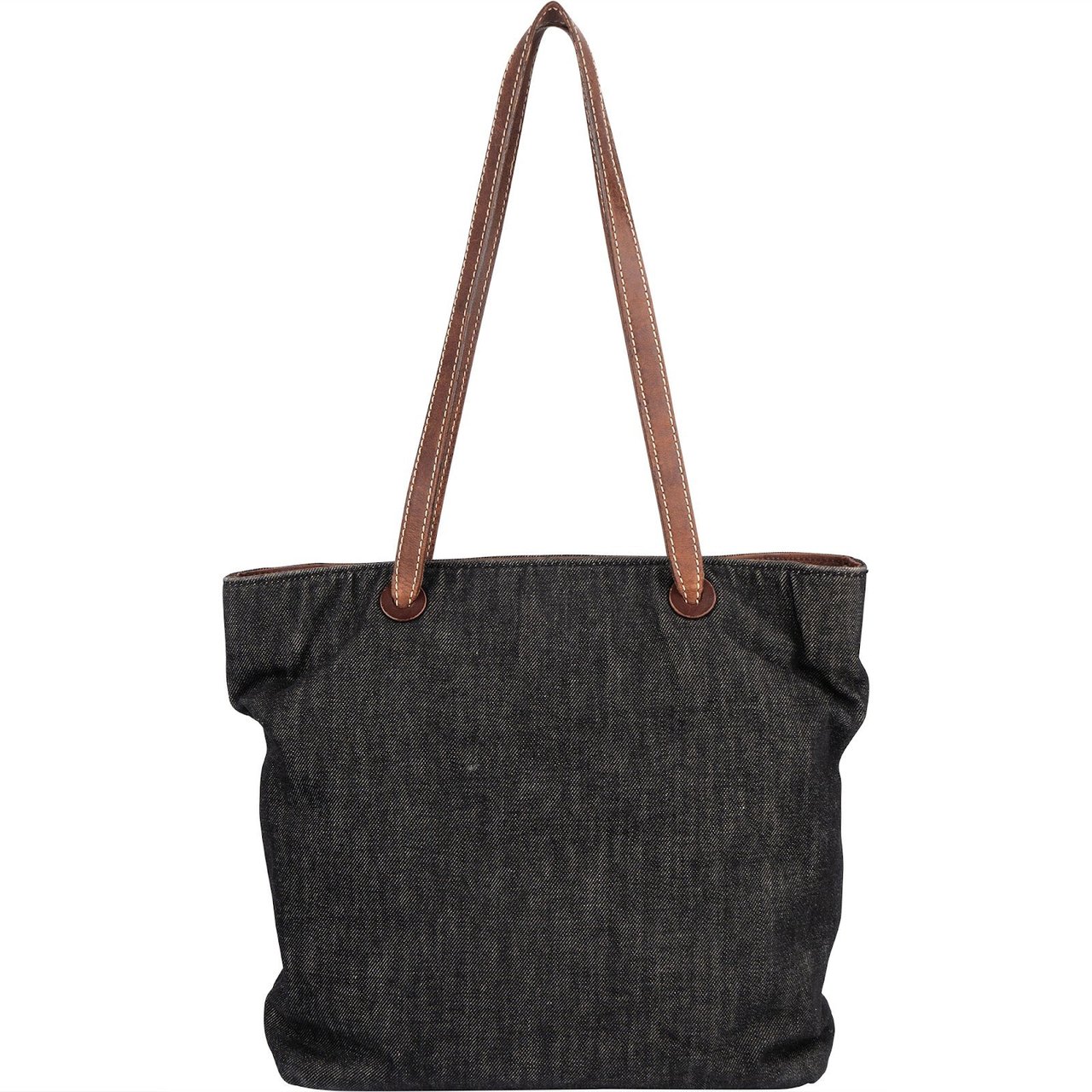 Chanel Chanel Maxi Denim CC Stitch Tote Shoulder Bag Divers