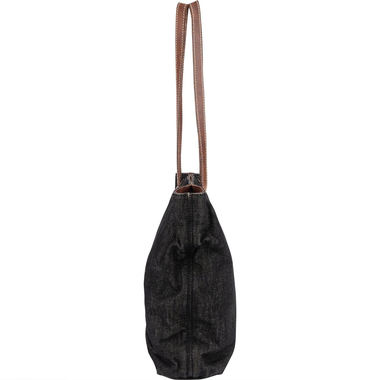 Chanel Chanel Maxi Denim CC Stitch Tote Shoulder Bag Divers