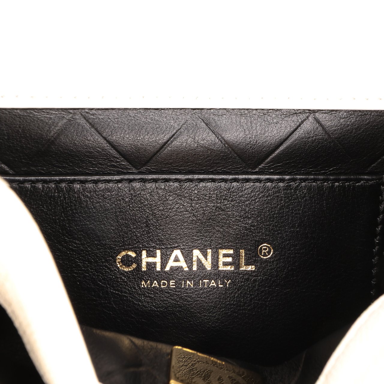 Chanel CC Quilted Lambskin Round Moon Messenger Flap Wit