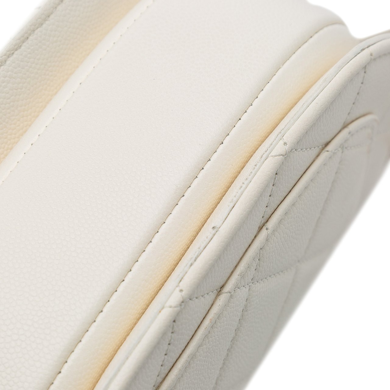 Chanel CC Quilted Lambskin Round Moon Messenger Flap Wit