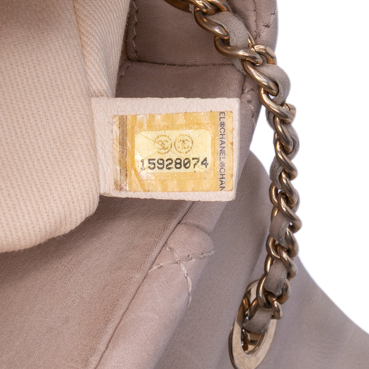 Chanel Small Aged Calfskin Chic Quilt Flap Bruin