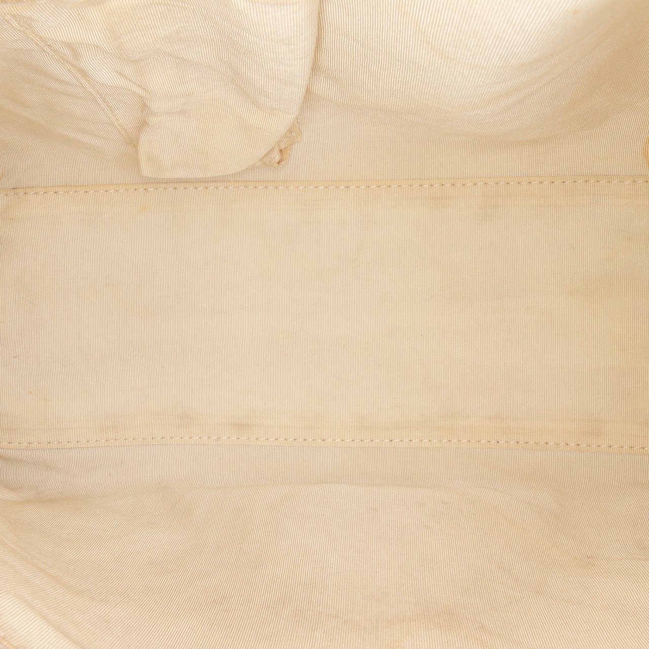 Chanel CC Lambskin Wild Stitch Handbag Wit