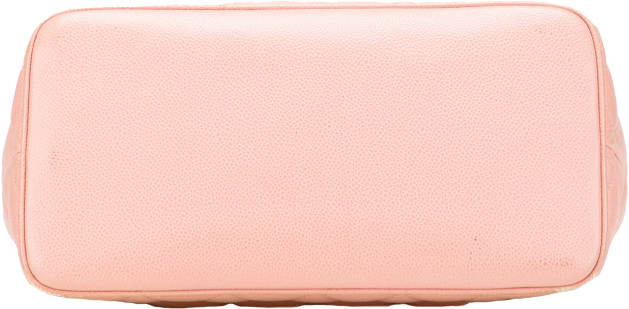 Chanel Caviar Medallion Tote Roze